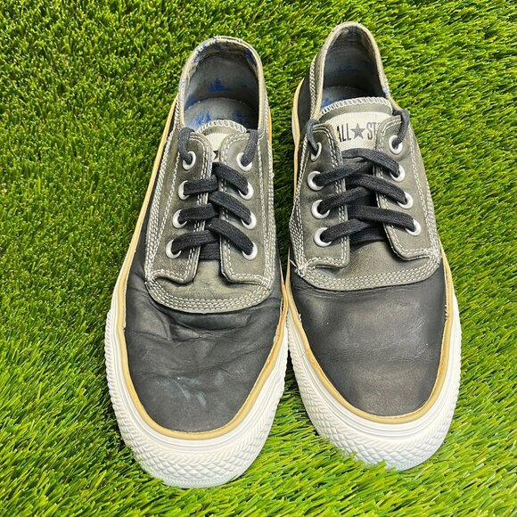 Converse Chuck Taylor All Star Mens Size 9.5 Black Gray Athletic Shoes Sneakers - Picture 5 of 10